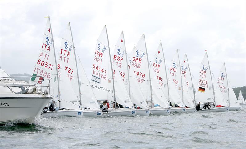 420 racing on day 5 - 420 Junior European Championship 2019 photo copyright Event Media taken at  and featuring the 420 class