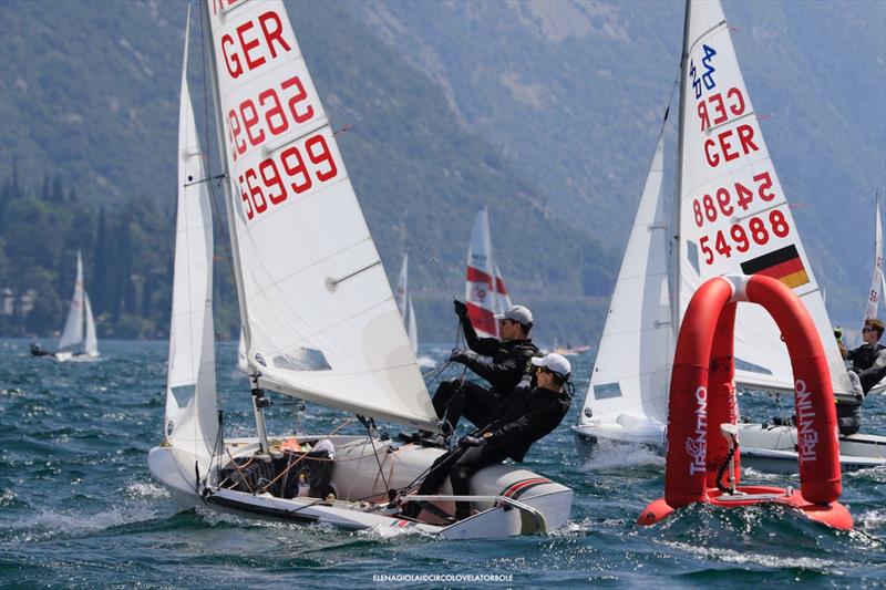 420 Lupo Cup at Lake Garda photo copyright Elena Giolai taken at Circolo Vela Torbole and featuring the 420 class