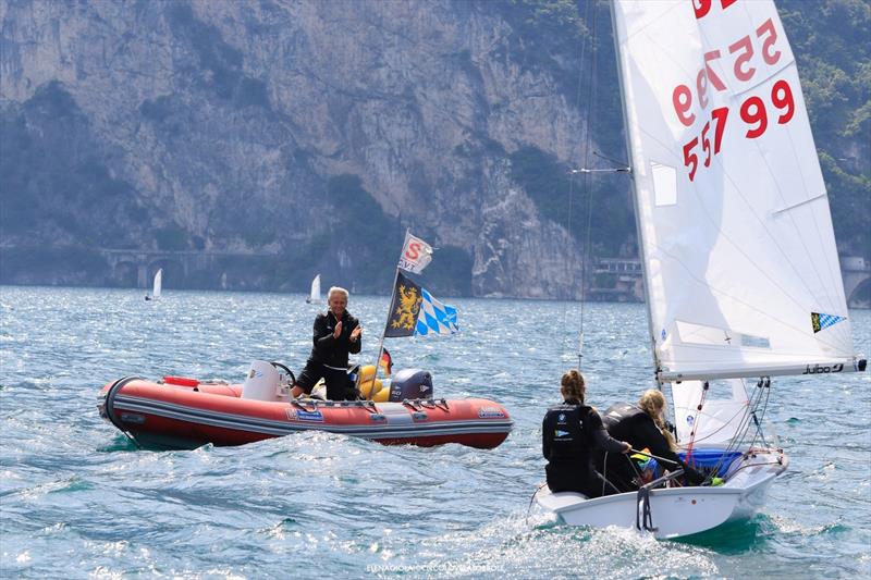 420 Lupo Cup at Lake Garda photo copyright Elena Giolai taken at Circolo Vela Torbole and featuring the 420 class