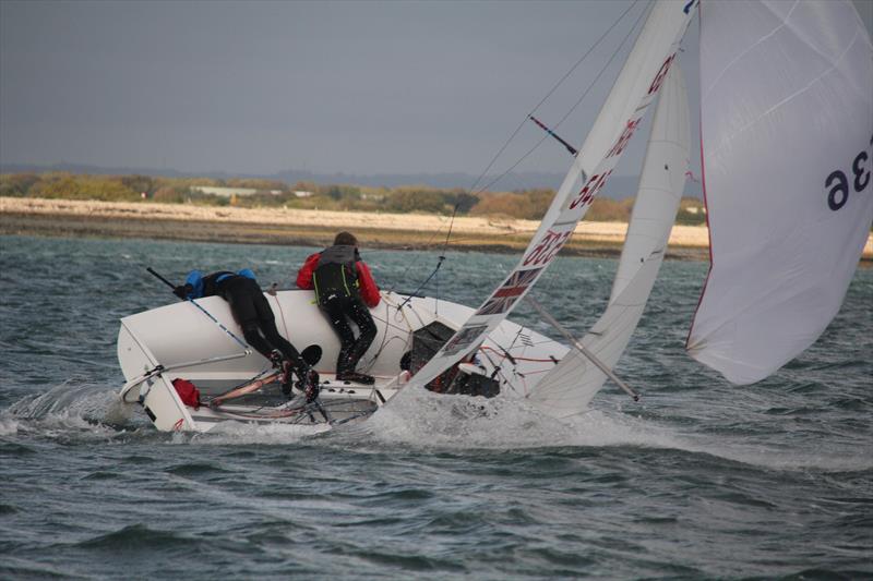 420 GP2 at Itchenor photo copyright Jon Cawthorne taken at Itchenor Sailing Club and featuring the 420 class