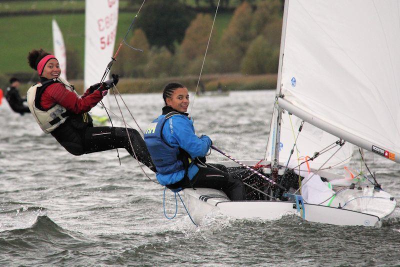 420 Grand Prix 3 at Chew Valley photo copyright Jon Cawthorne taken at Chew Valley Lake Sailing Club and featuring the 420 class