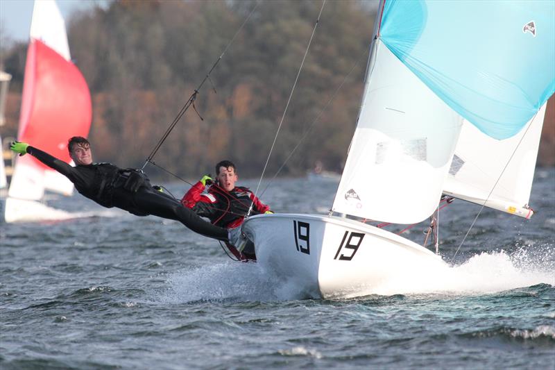 420 End of Seasons at Grafham Water photo copyright Jon Cawthorne taken at Grafham Water Sailing Club and featuring the 420 class