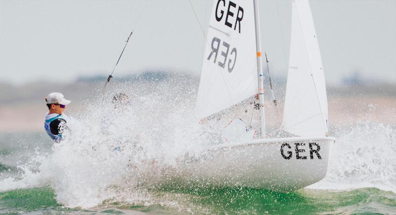 Allianz Youth World Sailing Championships day 4 photo copyright Sailing Energy / World Sailing taken at  and featuring the 420 class