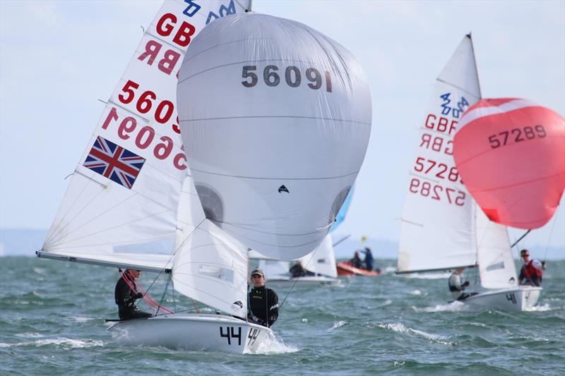 420 British Nationals at Lymington photo copyright Jon Cawthorne taken at Royal Lymington Yacht Club and featuring the 420 class