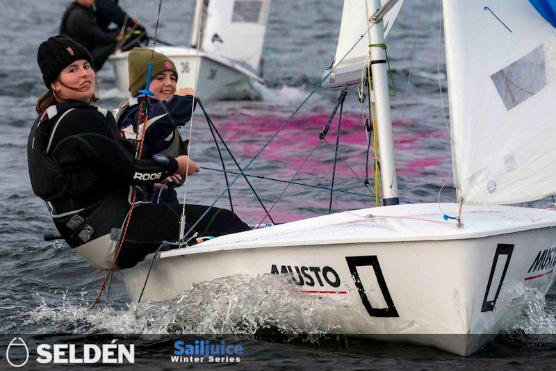 The Datchet Flyer is part of the Seldén SailJuice Winter Series photo copyright Tim Olin / www.olinphoto.co.uk taken at Datchet Water Sailing Club and featuring the 420 class