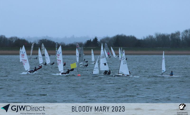 GJW Direct Bloody Mary 2023 photo copyright Mark Jardine taken at Queen Mary Sailing Club and featuring the 420 class