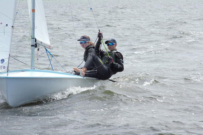 Olivia Cameron and Lilly Fogarty competing for the Female title of the 2023 National Championships. They were runners-up - 2023 Australian 420 Championship - photo © Jeanette Severs