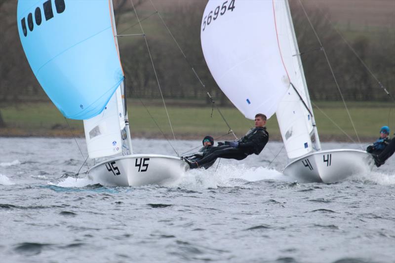 Harry George and Ralph Cawthorne during the British 420 Inlands at Rutland - photo © Jon Cawthorne