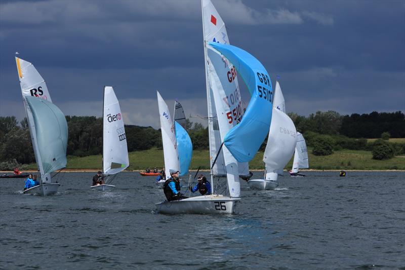 NSSA National Youth Regatta Day 2 photo copyright John Cunliffe taken at Draycote Water Sailing Club and featuring the 420 class