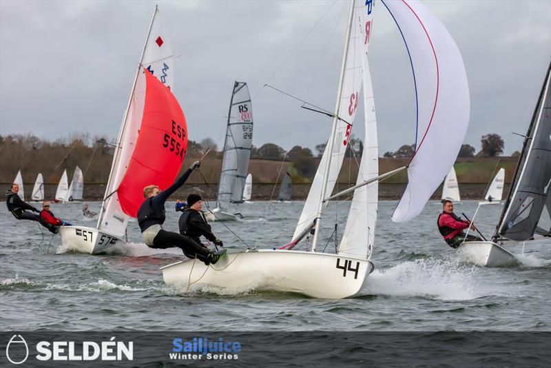 Draycote Dash 2023 photo copyright Tim Olin / www.olinphoto.co.uk taken at Draycote Water Sailing Club and featuring the 420 class