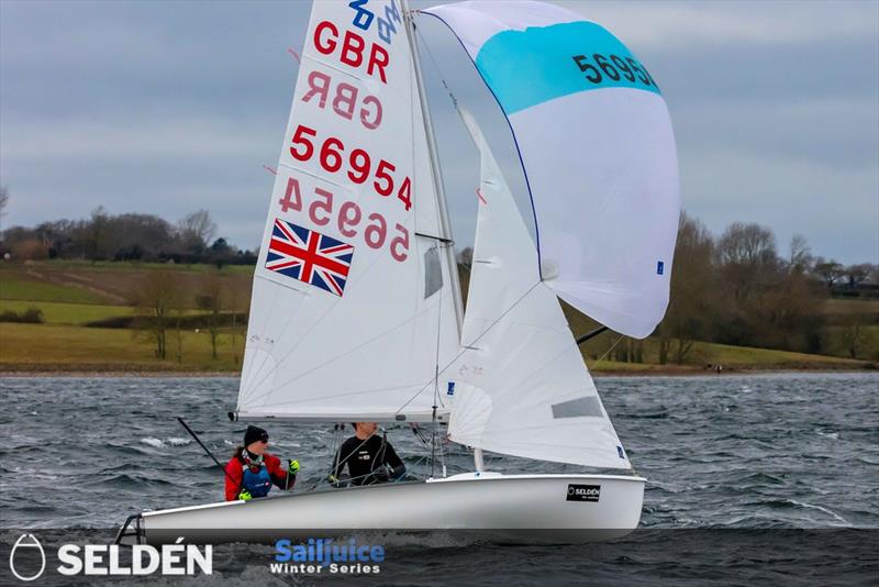 Arwen Fflur and Matthew Rayner take second in the Tiger Trophy 2024, as part of the Seldén Sailjuice Winter Series - photo © Tim Olin / www.olinphoto.co.uk