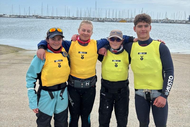 420 class at the RYA Youth National Championships at Weymouth - photo © British 420 Class