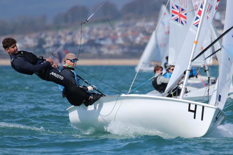 Arwen & Matthew during the 2024 RYA Youth National Championships - photo © Jon Cawthorne