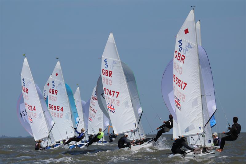 420 British Nationals at Felixstowe Ferry photo copyright Jon Cawthorne taken at Felixstowe Ferry Sailing Club and featuring the 420 class