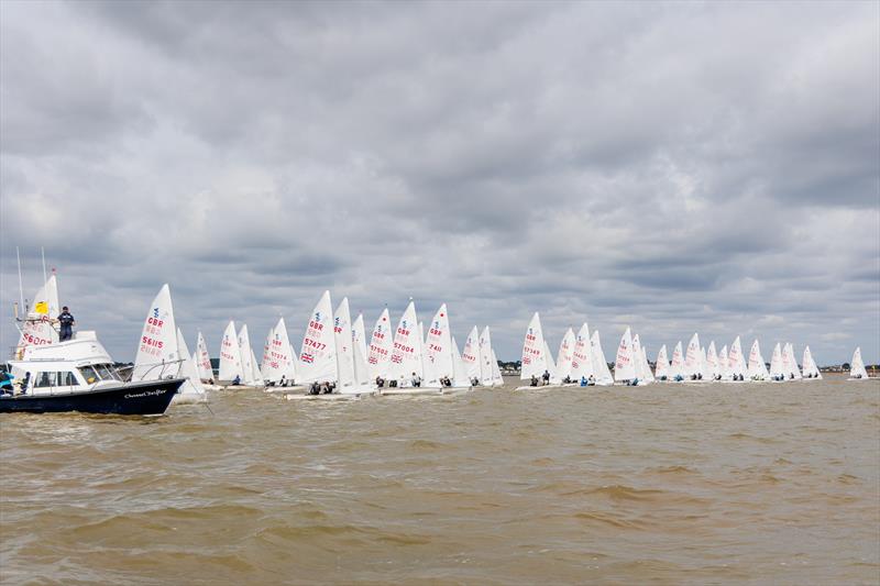 420 British Nationals at Felixstowe Ferry photo copyright Jon Cawthorne taken at Felixstowe Ferry Sailing Club and featuring the 420 class