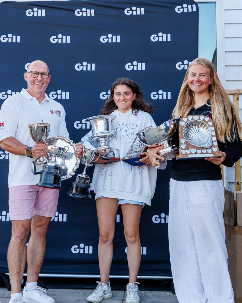 Winners in the 420 British Nationals at Felixstowe Ferry photo copyright Tim Garrett-Moore taken at Felixstowe Ferry Sailing Club and featuring the 420 class