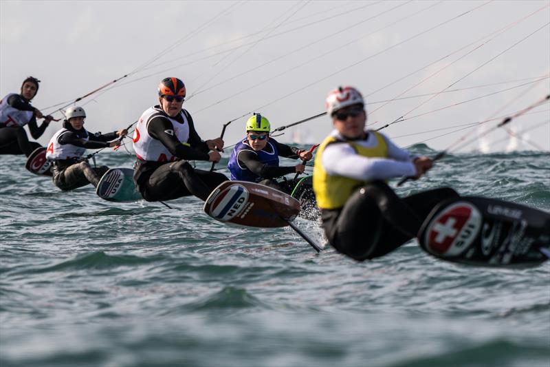 Boys Kite - Girls 420 - Day 5 - Youth Sailing Championships - December 19 2025 - Vilamoura - photo © Joao Costa Ferreira