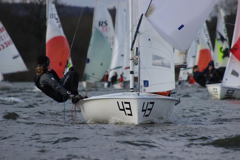 Youth Icicle Series at Bough Beech day 4 photo copyright Sarah Seddon taken at Bough Beech Sailing Club and featuring the 420 class