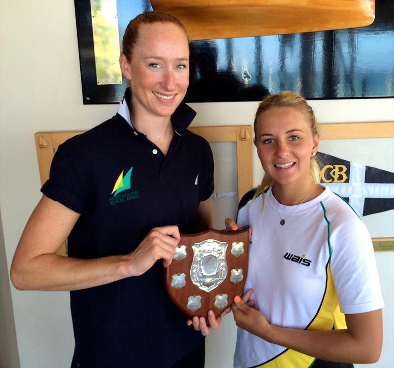 Sarah Cook & Carrie Smith win the Women's Australian 470 Class Championship photo copyright Cook taken at Sorrento Sailing Couta Boat Club and featuring the 470 class