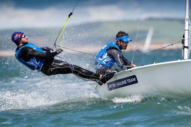 Day 4 of the Sail for Gold Regatta photo copyright Paul Wyeth / RYA taken at Weymouth & Portland Sailing Academy and featuring the 470 class