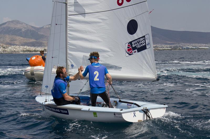 470 Men European Champions Luke Patience and Elliot Willis (GBR) in the 470 European Championships in Athens - photo © AleN Photography / www.alen.gr