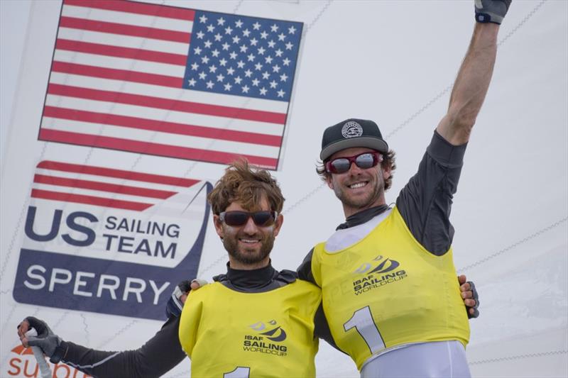 ISAF Sailing World Cup Weymouth winners - photo © onEdition