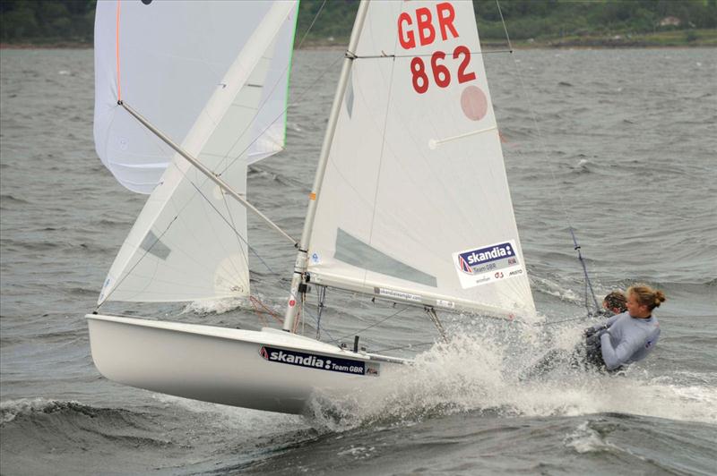 470 European Championship at Largs Sailing Club Day 3