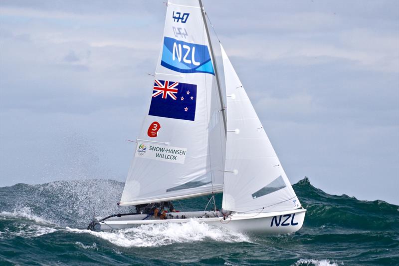 Designed in 1963, the 470 class was introduced to the Olympics in 1976 for Men and 1988 for Women photo copyright Richard Gladwell taken at Iate Clube do Rio de Janeiro and featuring the 470 class