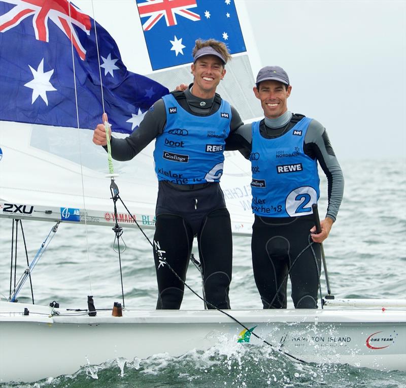 Mat Belcher / Will Ryan photo copyright Victor Kovalenko taken at Australian Sailing and featuring the 470 class