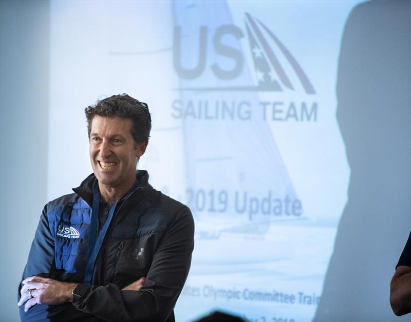 Malcolm Page (AUS) is US Sailing's chief of Olympic sailing and a two-time Olympic gold medalist (2008, 2012) in the Men's 470 class photo copyright US Sailing taken at  and featuring the 470 class