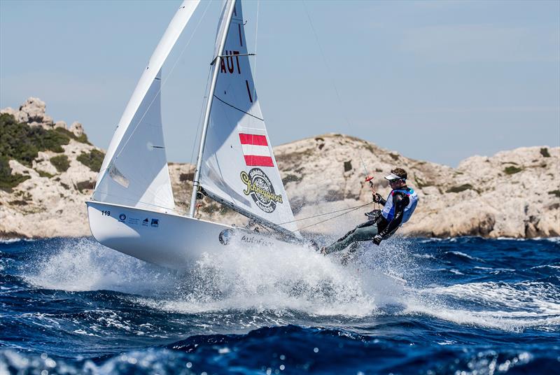 Hempel World Cup Series Final day 2 in Marseille, France photo copyright Sailing Energy / World Sailing taken at  and featuring the 470 class