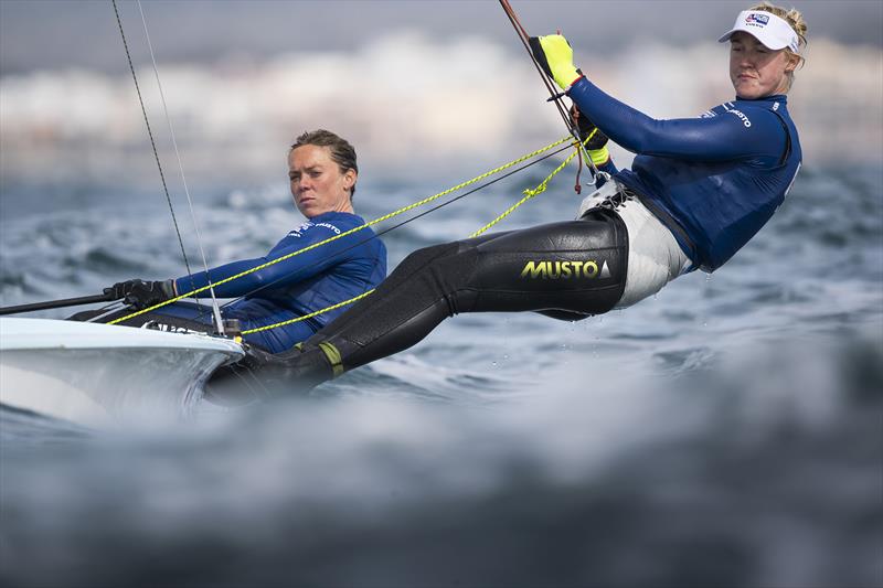 Amy Seabright and Anna Carpenter, women's 470 - photo © Lloyd Images