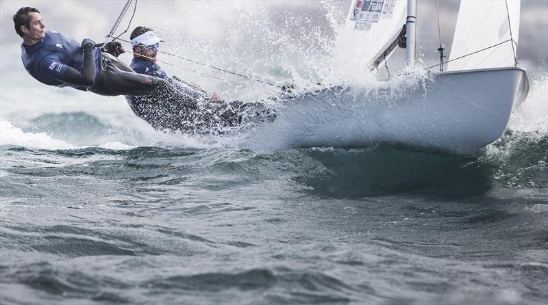 Luke Patience and Chris Grube, men's 470 photo copyright Lloyd Images taken at  and featuring the 470 class