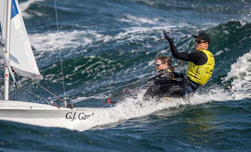 Paul Snow-Hansen, Daniel Willcox (NZL) - 470 - Enoshima , Round 1 of the 2020 World Cup Series - August 29, 2019 - photo © Jesus Renedo / Sailing Energy / World Sailing