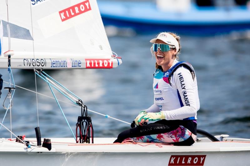 U.S. Women's 470 athlete, Atlantic Brugman - Hempel World Cup Series Enoshima day 6 - photo © Pedro Martinez / Sailing Energy / World Sailing