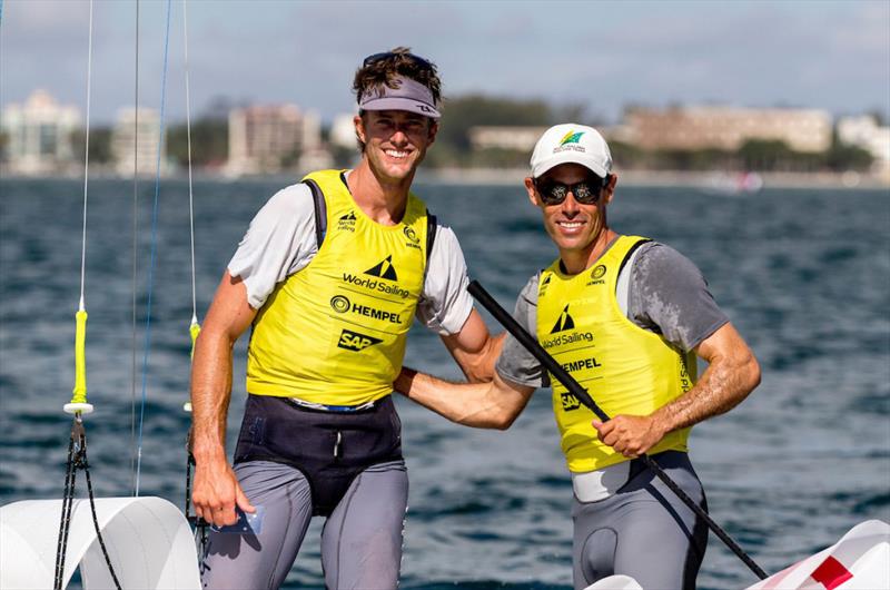 Australian Sailing Team at 2020 Hempel World Cup Series Miami - photo © Sailing Energy / World Sailing