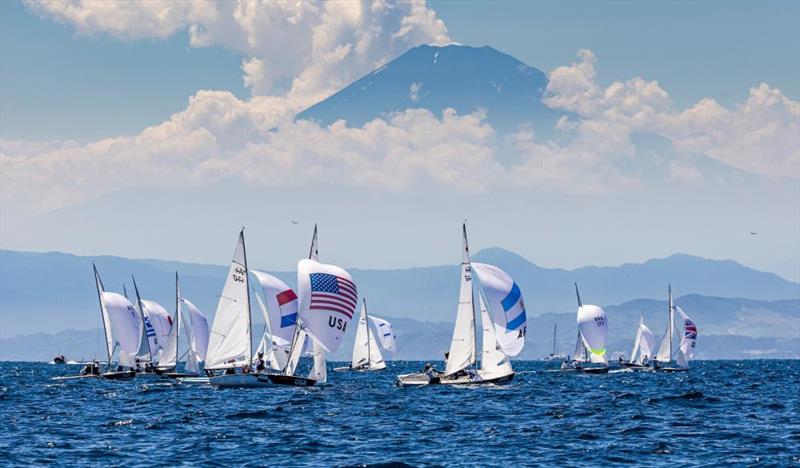 470 fleet photo copyright World Sailing taken at  and featuring the 470 class