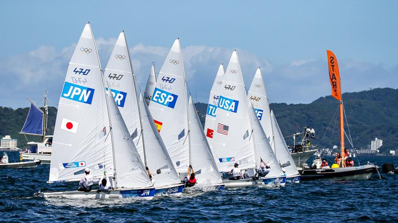 Men 470 Medal Race - Tokyo2020 - Day 10 - August 4,, Enoshima, Japan - photo © Richard Gladwell - Sail-World.com / nz