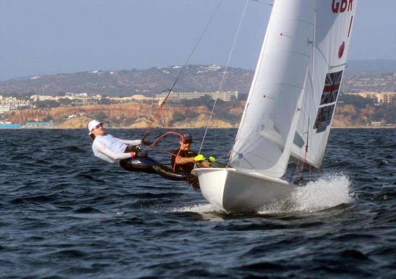 Martin Wrigley and Eilidh McIntyre photo copyright British Sailing Team taken at  and featuring the 470 class