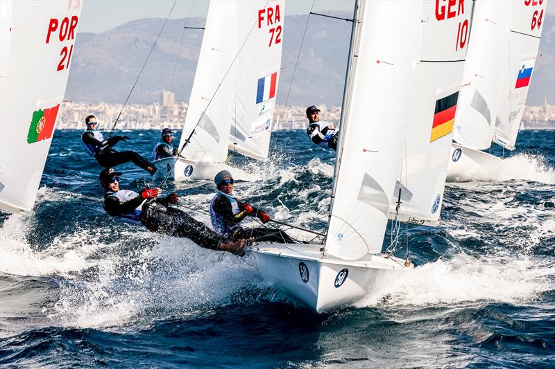 At the season opener of the new Olympic mixed discipline in the 470, Luise Wanser and Philipp Autenrieth convinced with a fourth place at the World Cup in Palma de Mallorca photo copyright Sailing Energy taken at Kieler Yacht Club and featuring the 470 class