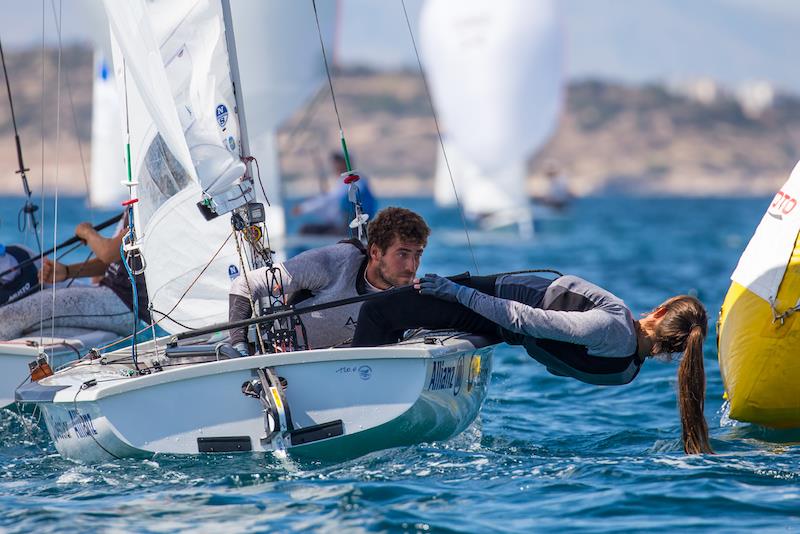 470 Europeans 2022 day 3 - photo © Nikos Alevromytis