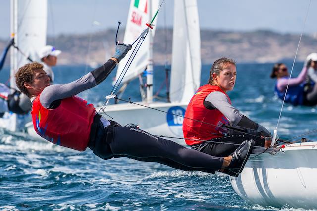 470 Europeans 2022 day 5 photo copyright Nikos Alevromytis taken at  and featuring the 470 class