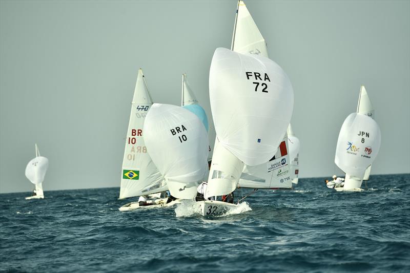 FRA72 dominated the day on 470 Worlds at Sdot Yam, Israel day 4 - photo © Amit Shisel / Int. 470 Class