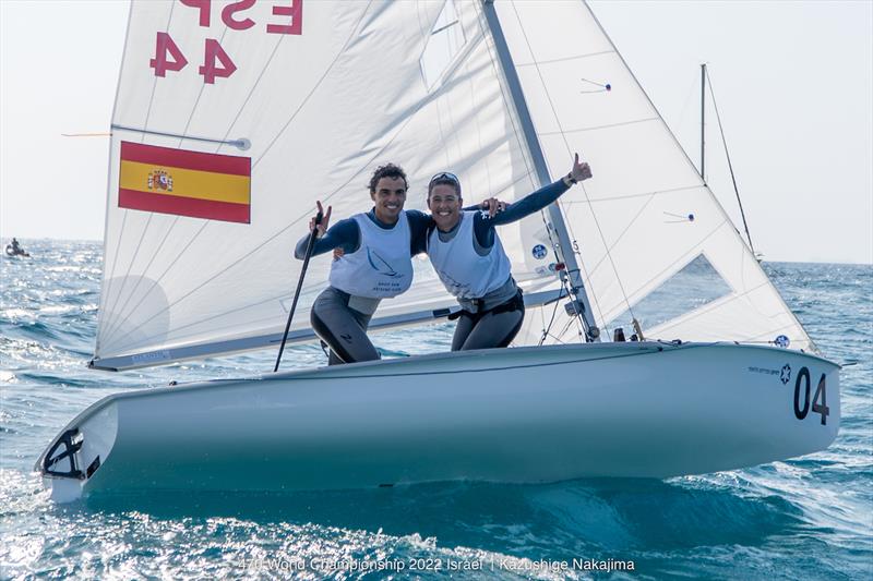 470 Worlds at Sdot Yam, Israel: Spanish silver photo copyright Int. 470 Class taken at Sdot Yam Sailing Club and featuring the 470 class