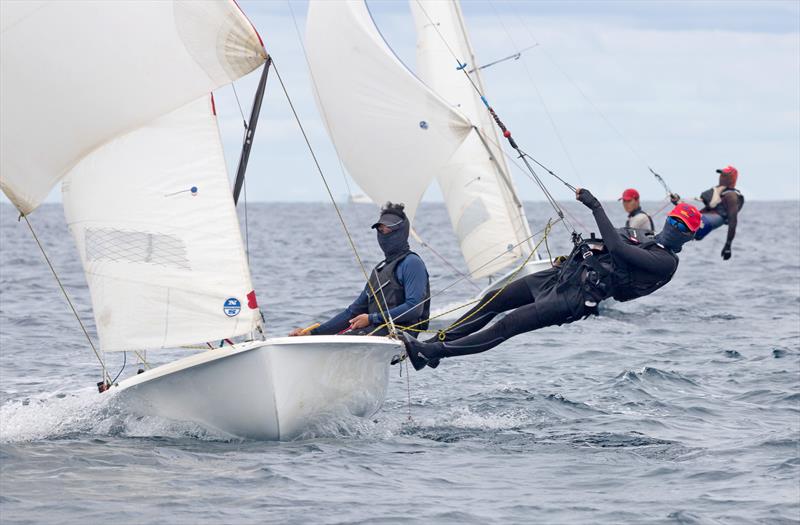 Phuket King's Cup 2022: 470, on the wire photo copyright Guy Nowell / Phuket King's Cup taken at Phuket Yacht Club and featuring the 470 class