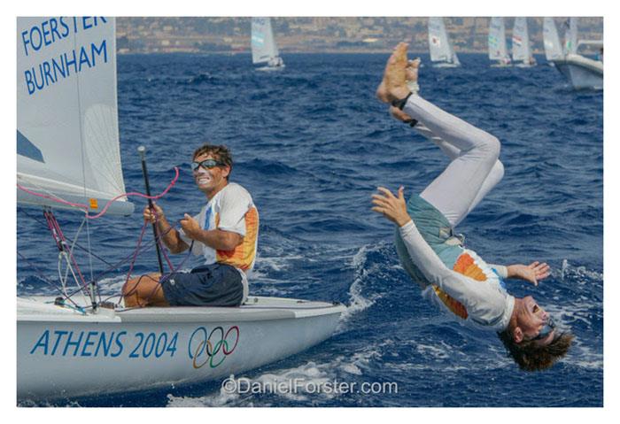 470 Men USA Foerster Paul - Burnham Kevin GOLD, Athens 2004 Olympic Games photo copyright Daniel Forster taken at  and featuring the 470 class