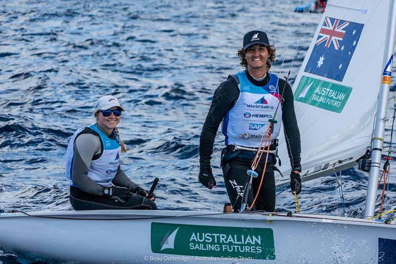 Sophie Jackson and Angus Higgins - Trofeo Princesa Sofia Regatta photo copyright Beau Outteridge taken at Real Club Náutico de Palma and featuring the 470 class