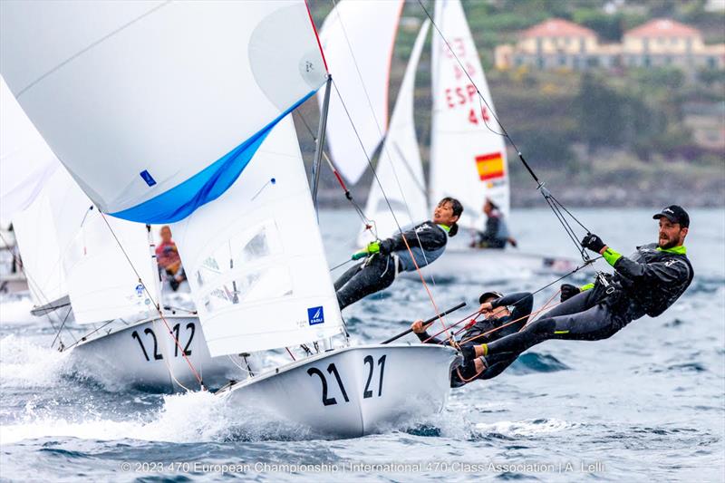 470 Europeans in San Remo, Italy - final day - photo © A Lelli