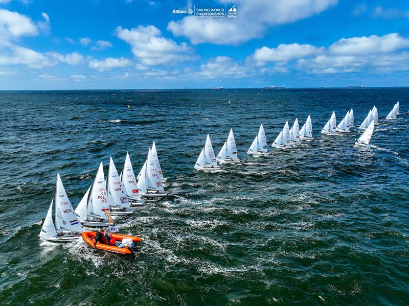 2023 Allianz Sailing World Championships Day 2 - photo © Sailing Energy / World Sailing