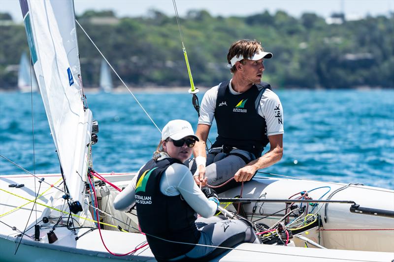 Sail Sydney Day 5: Nia Jerwood and Conor Nicholas - photo © Beau Outteridge